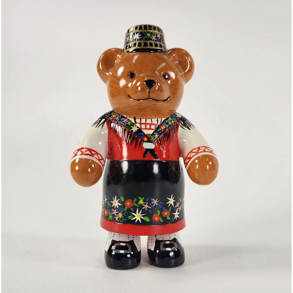 Art In The City Bear German Teddy Bear Figurine Collectible